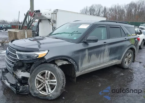 2021 Ford Explorer Xlt z USA, uszkodzony, nr VIN 1FMSK8DHXMGC15394